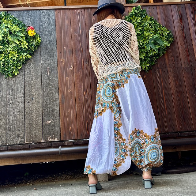 レーヨンアラジンパンツ