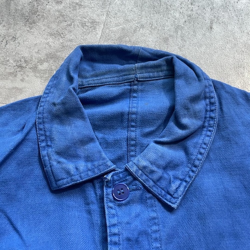50-60s SIROCO 刺繍タグ コットンツイル フレンチワークジャケット 詳細写真8