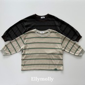 韓国子供服 / 26Autumn / ELLY MOLLY / ドミノピッグTシャツ / 秋服 *5~19*