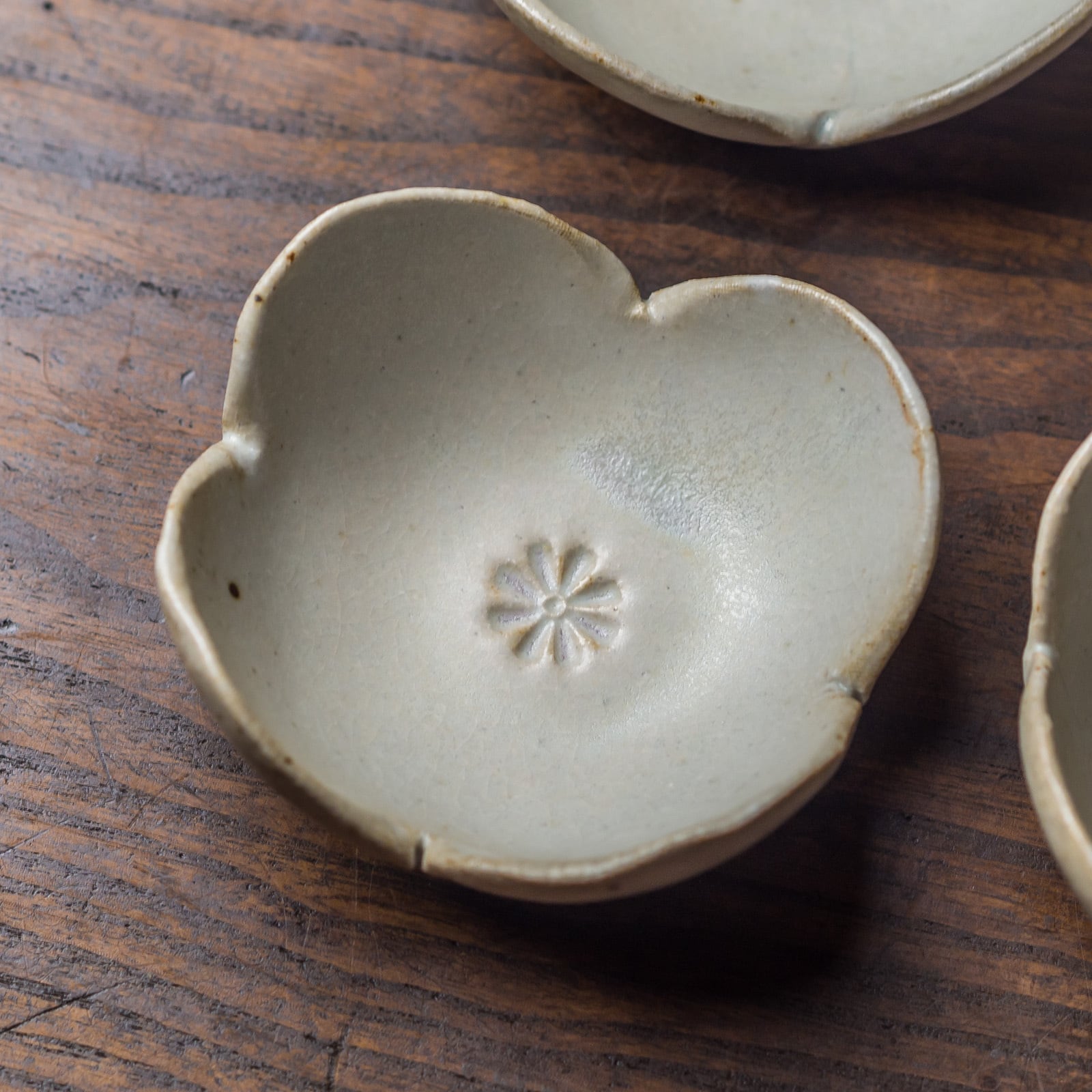 笠間焼 陶芸作家 馬場浩二作 粉引 蓋物 未使用 笠間焼 陶芸作家 馬場