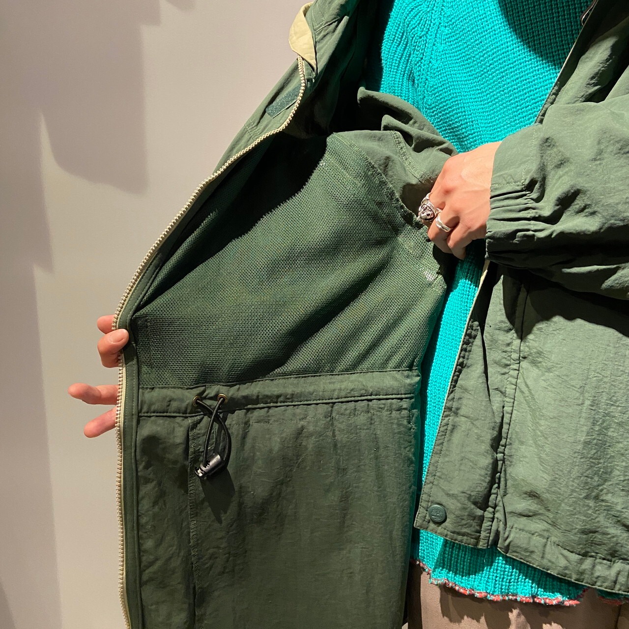 00年代 OLD Timberland オールドティンバーランド ナイロンジャケット 