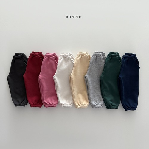 [即納S]≪BONITO≫Double-brushed Fleece Jogger Pants 8