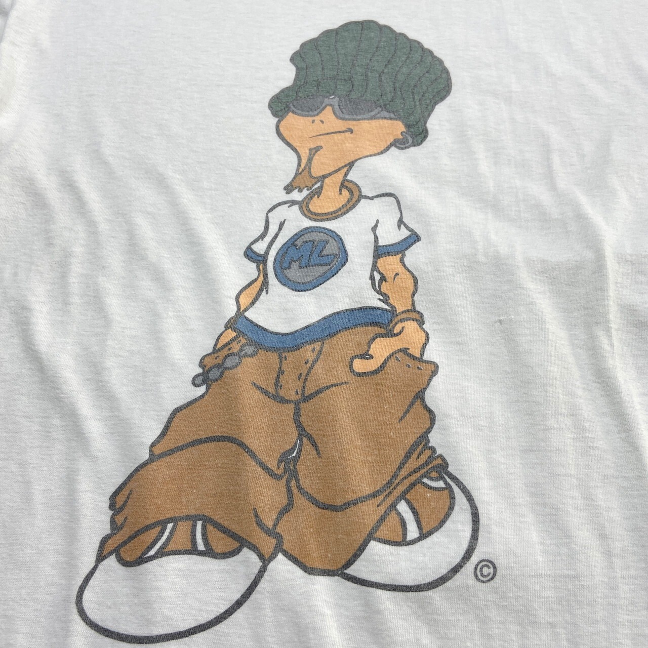 90年代~00年代 UNKNOWN ストリート ブランド プリントTシャツ ユーロ 
