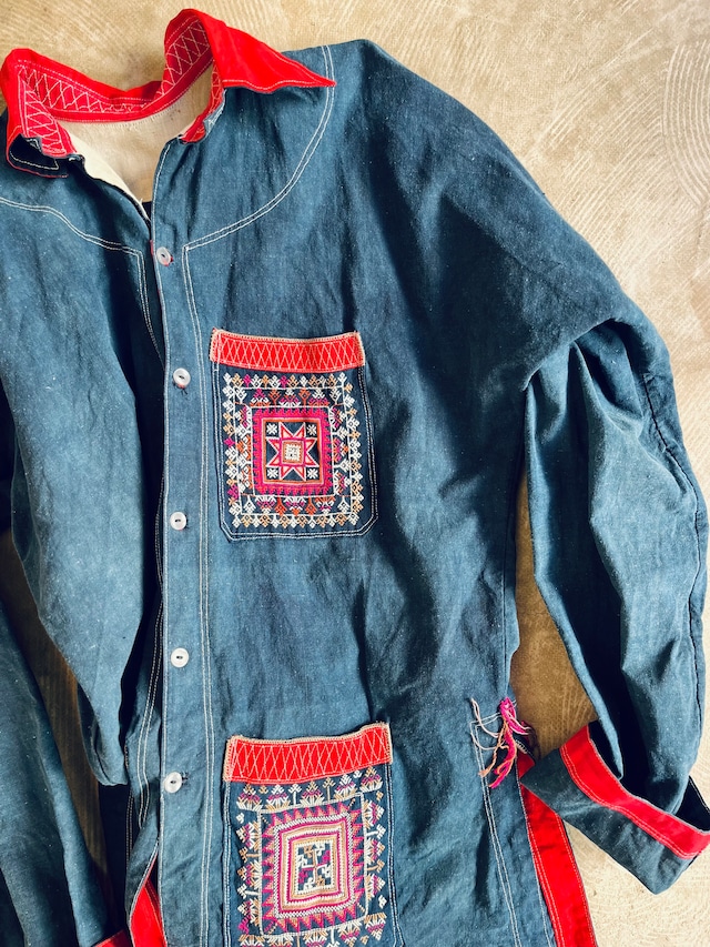 embroidery ethnic shirt
