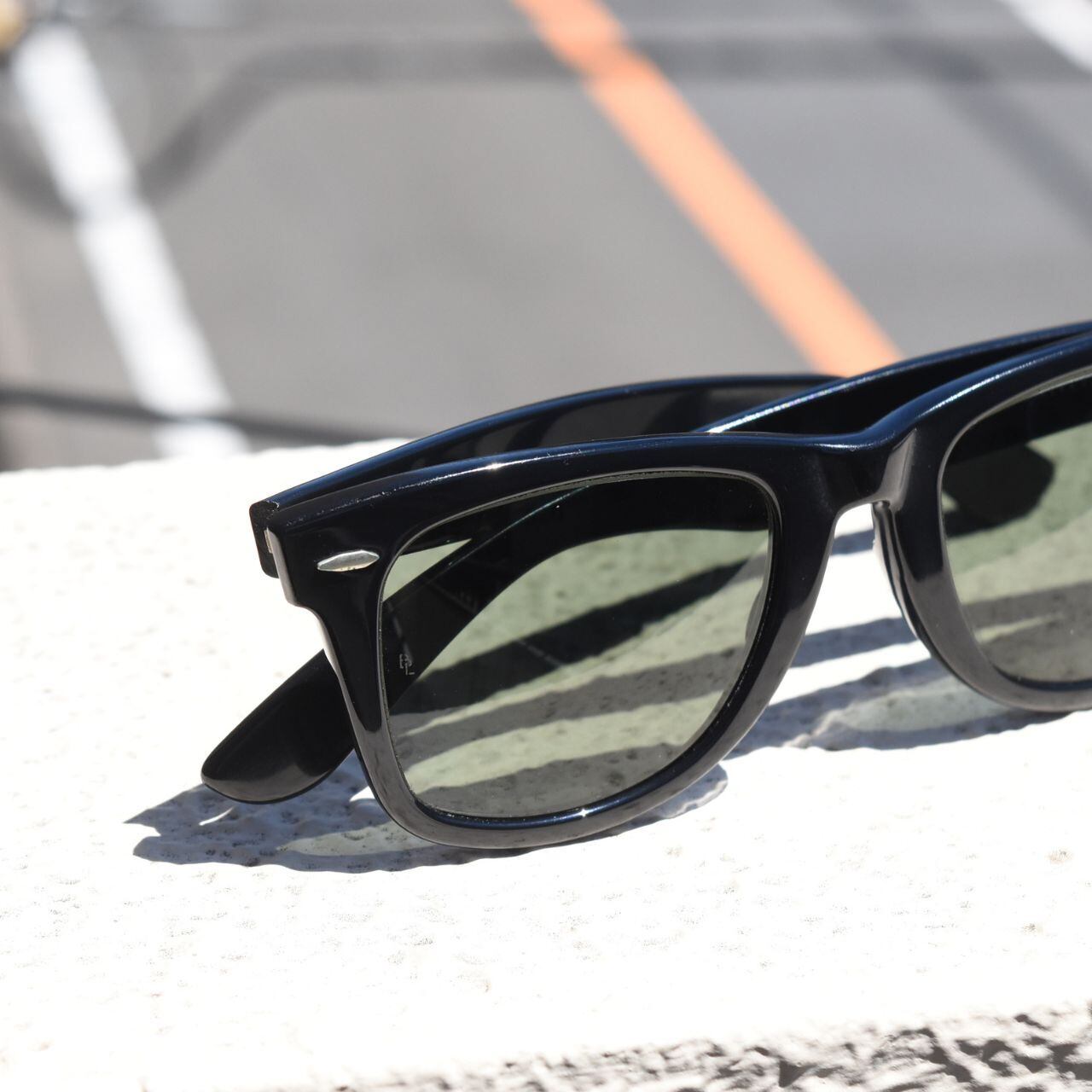 80s USA Vintage》Ray-Ban Wayfarer / ブラック / Bausch & Lomb製