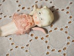 JAPANビスク　赤色リボン・ピンク服女の子（鼻欠け） 画像10