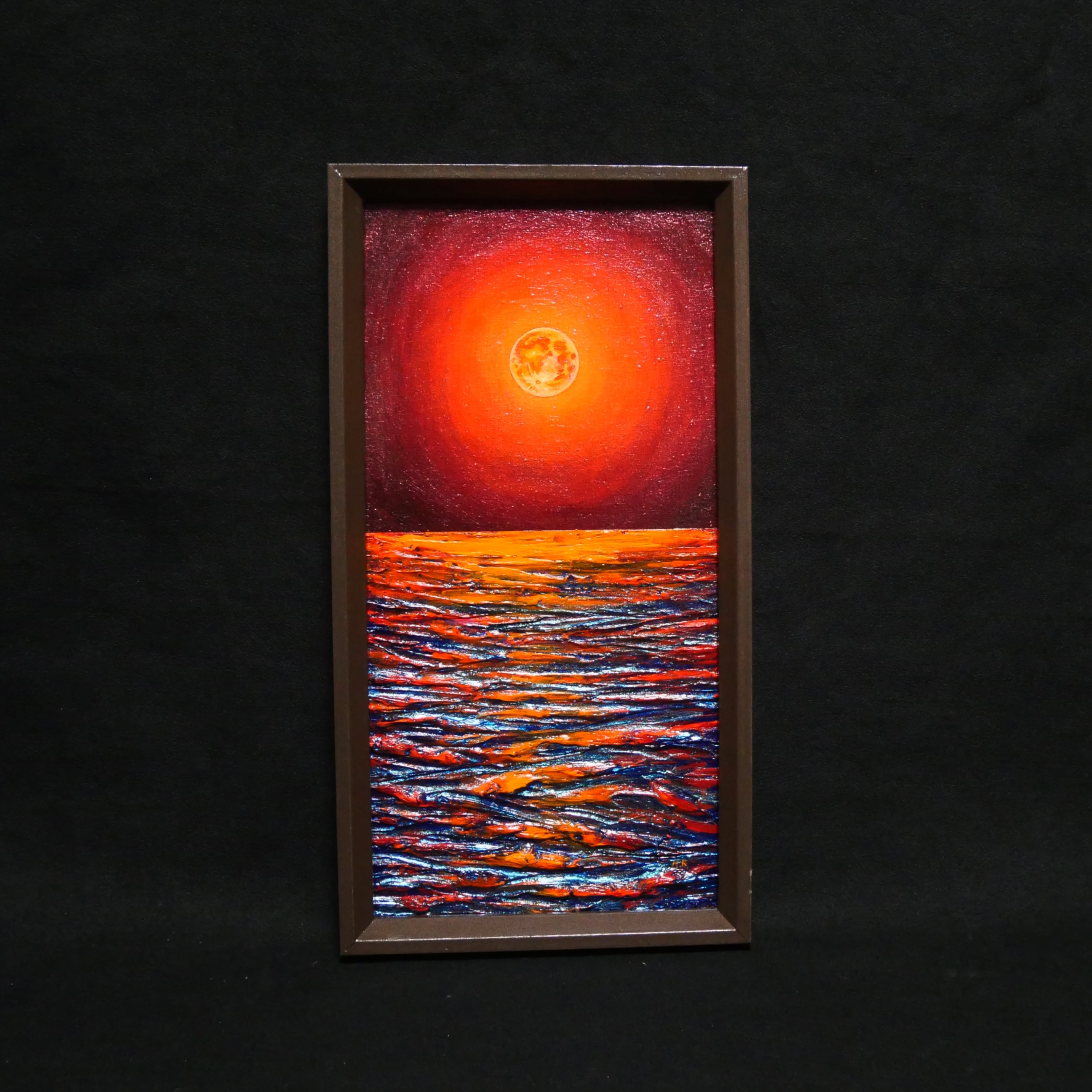 油絵 油彩 油彩画 絵 絵画 F0号【秋】 | HIROSHI1990