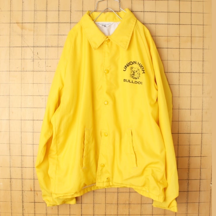 70s 80s USA製 Chalk Line UNION HIGH BULLDOGS ブルドッグ