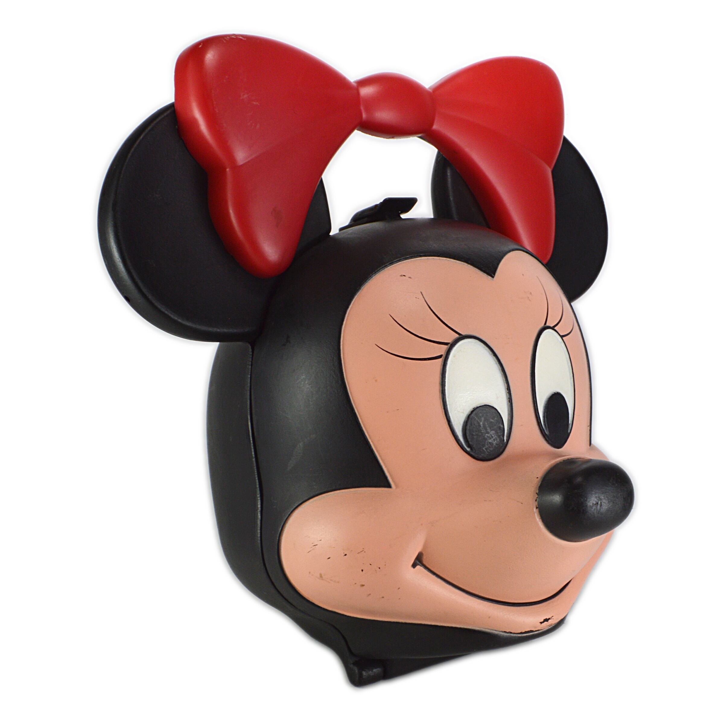 ディズニー ミニーマウス ランチキット 顔のカタチのランチボックス