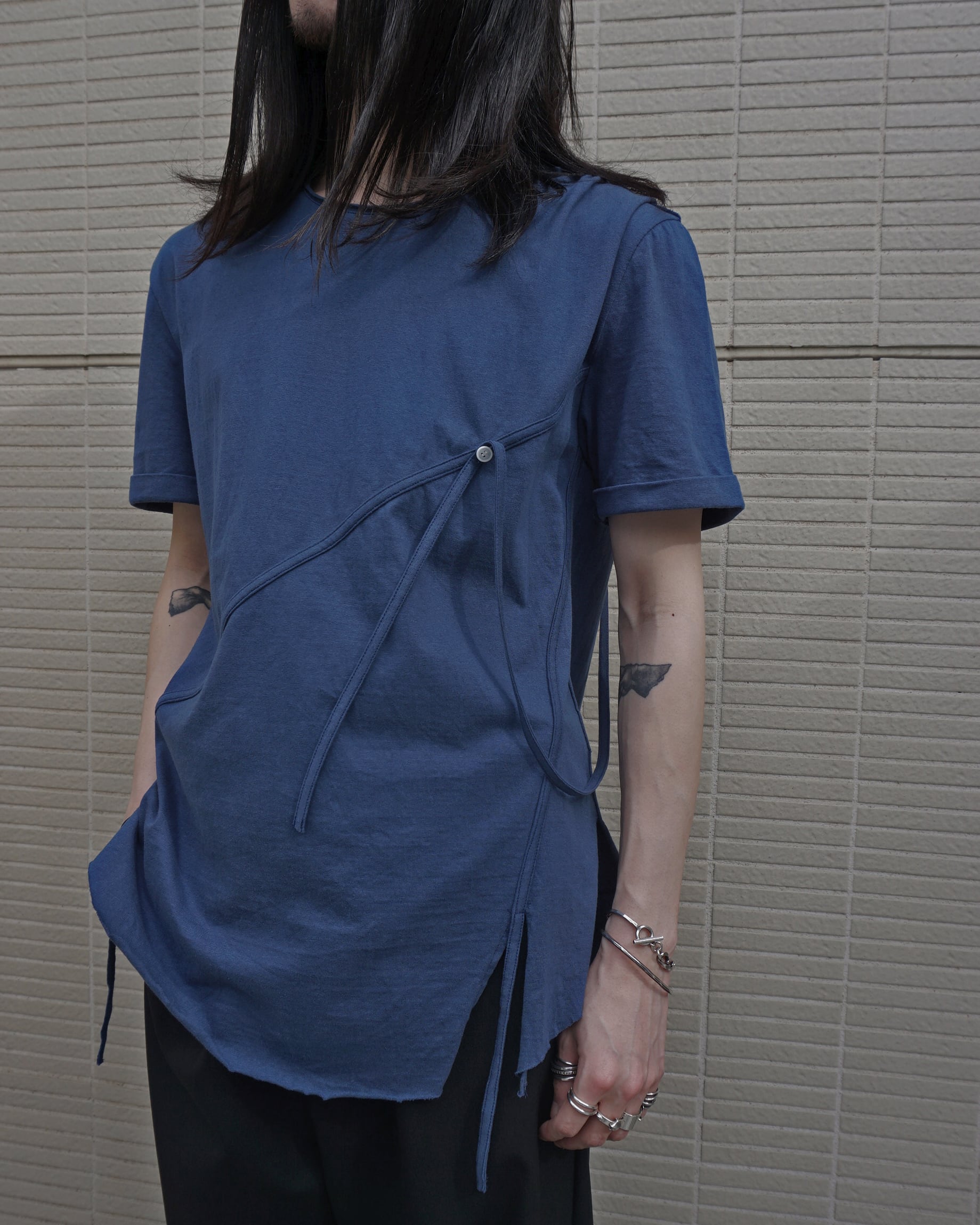ASKYY / CROSS CUTSEW / MIDNIGHT BLUE | ASKYY TOKYO FLAGSHIP