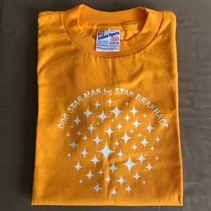 DOG STAR MAN Tシャツ 星（ゴールド）　