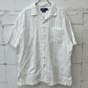 90s Polo Ralph Lauren Caldwell Patchwork Shirt 90年代 ラルフローレン パッチワーク 半袖シャツ