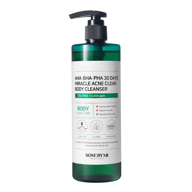 【OUTLET30%OFF】ミラクル ボディクレンザー（AHA-BHA-PHA 30 DAYS MIRACLE ACNE CLEAR BODY CLEANSER）ボディソープ