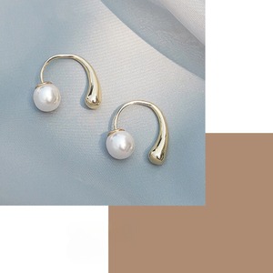 パール 2way フック ピアス 10184