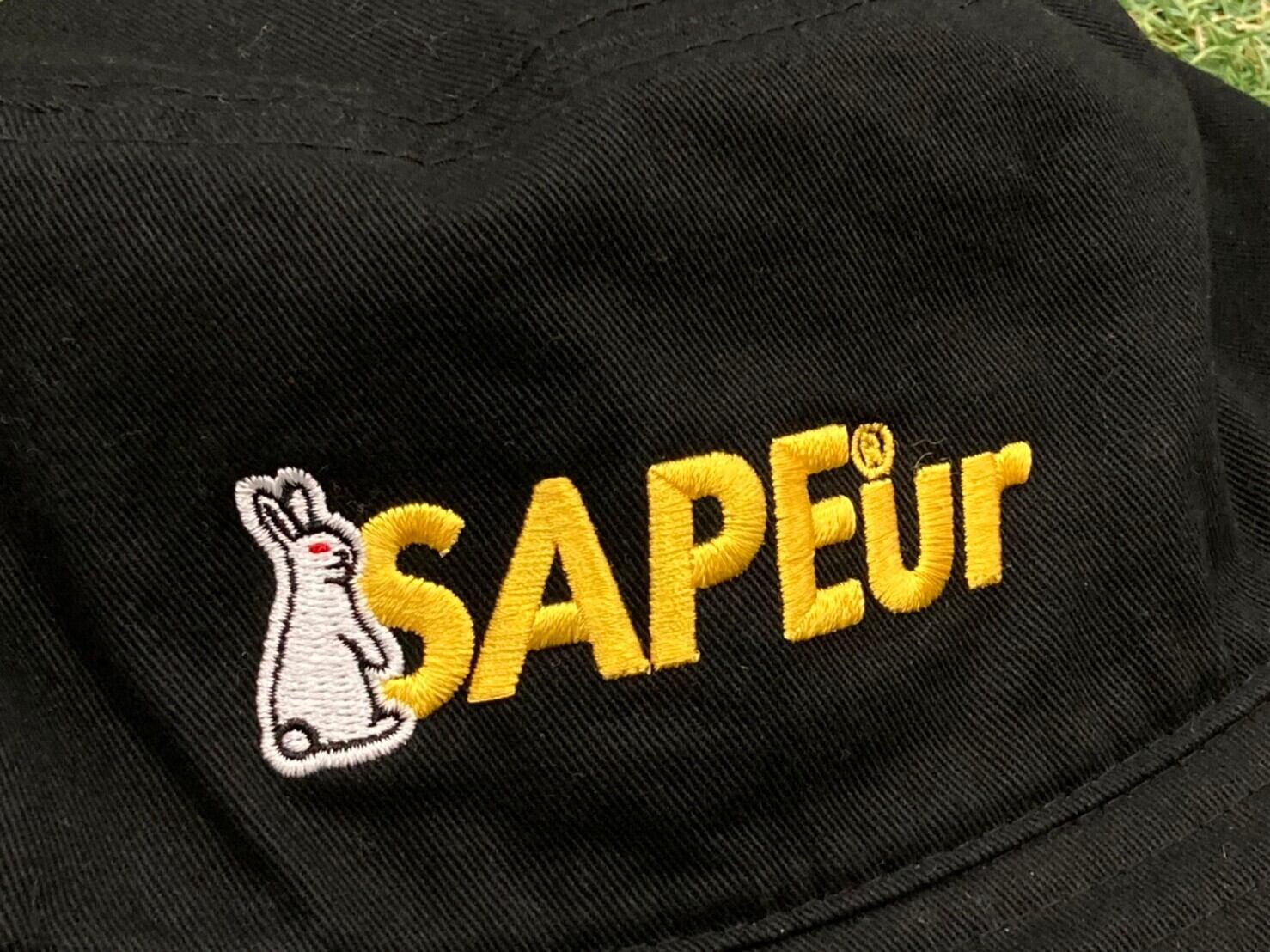 SAPEur × #FR2 BUCKET HAT BLACK 06300 | BRAND BUYERS OSAKA