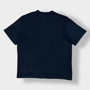 【Wrangler】ワンポイント ロゴ ポケットTシャツ ポケT WORKWEAR 3X-LARGE ビッグシルエット ゆるダボ ブラック ラングラー US古着