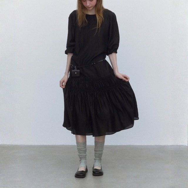 Récit Gathered Dress F0603