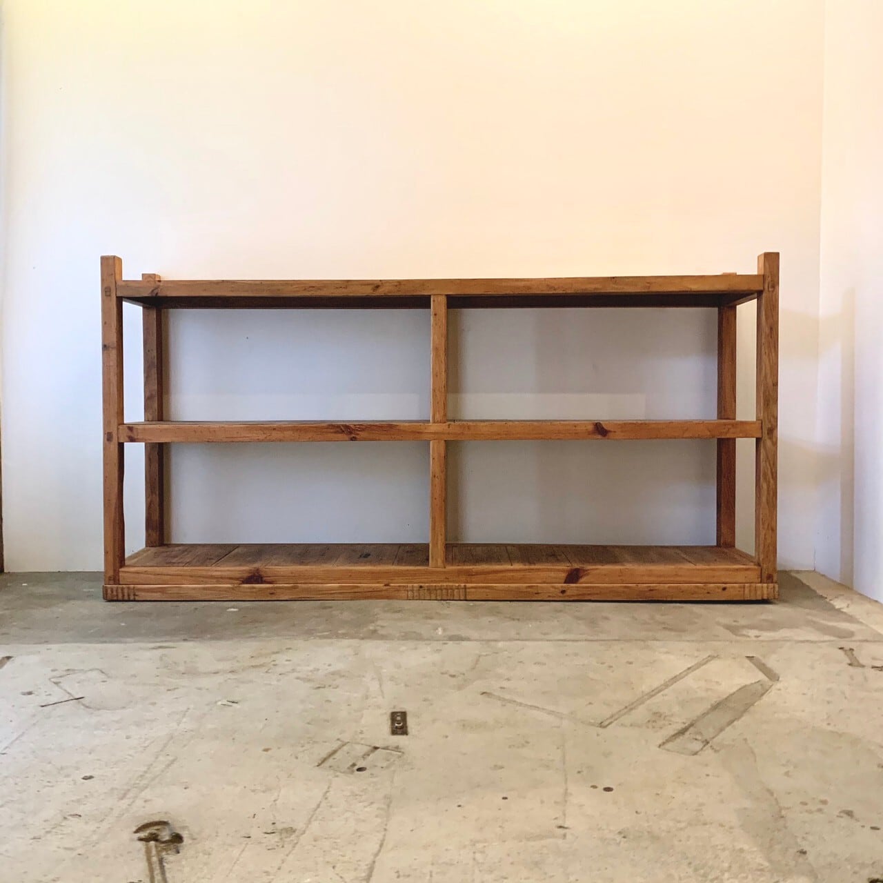 棚　ディスプレイ棚　古家具