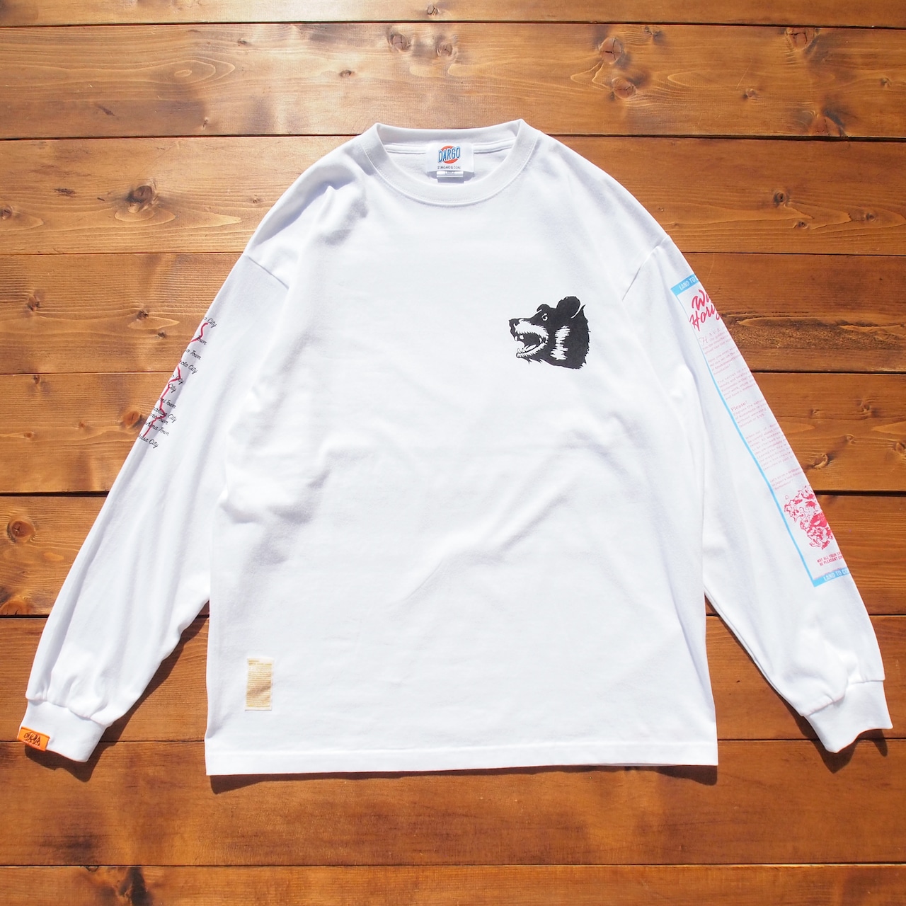 【期間限定予約】【DARGO】L2C "日の出" Heavy Weight Long T-shirt（2color）