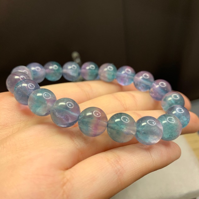 f35幻想的な色合い★フローライトブレスレット