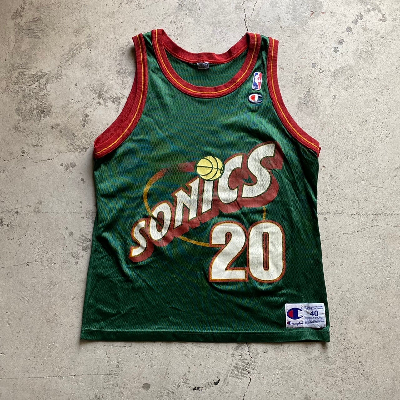 used 90年代 ヴィンテージ ゲイリーペイトン sonics NBA ユニフォーム  