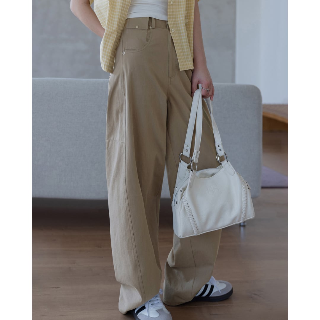 loose wide cotton pants
