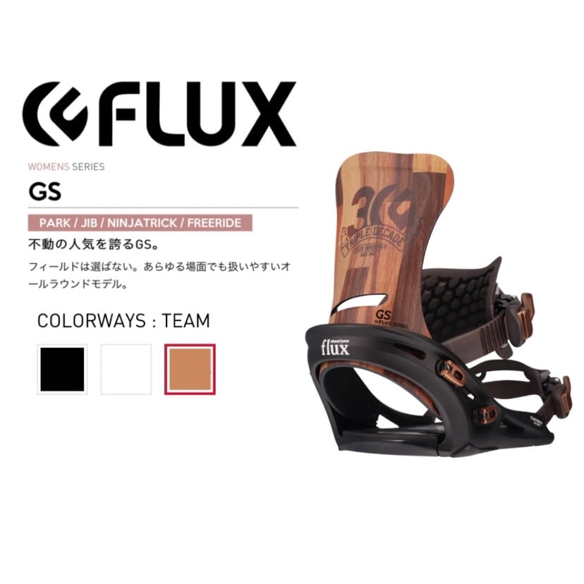 FLUX GS ビンディング