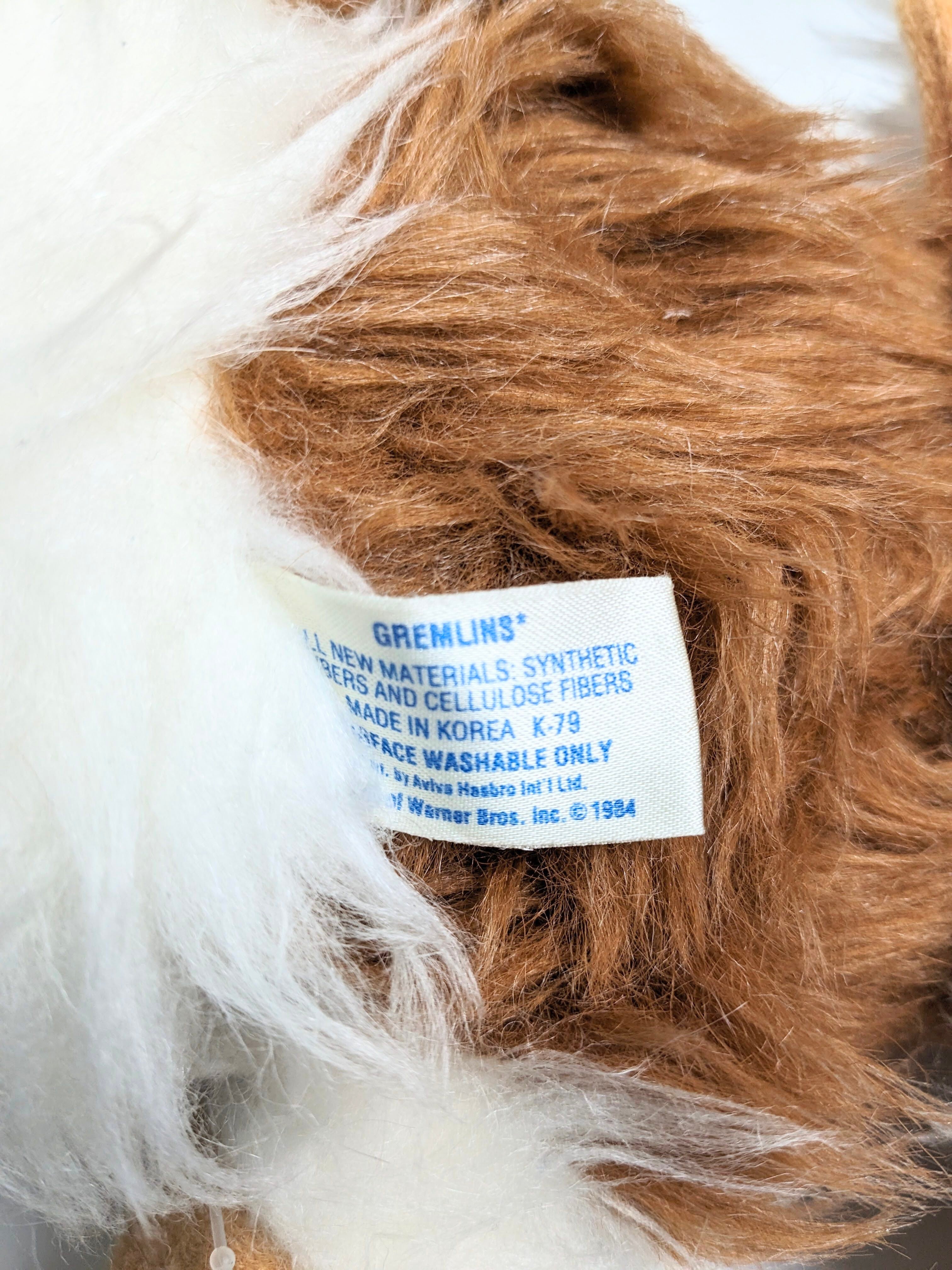 ☆VINTAGE☆【グレムリン④ VINTAGE ぬいぐるみ HASBRO社製