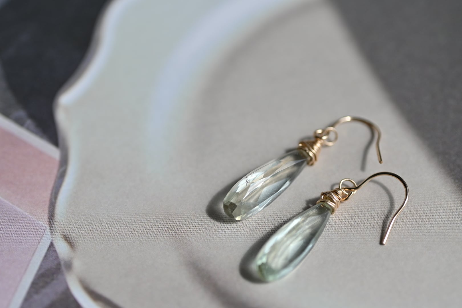 高品質 水晶 雫No.1779 透明感♡