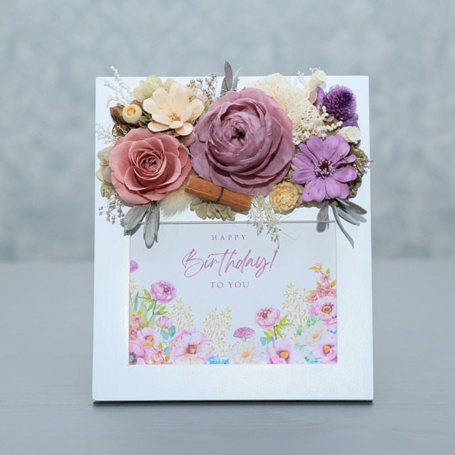 フォトフレーム（パープル系）