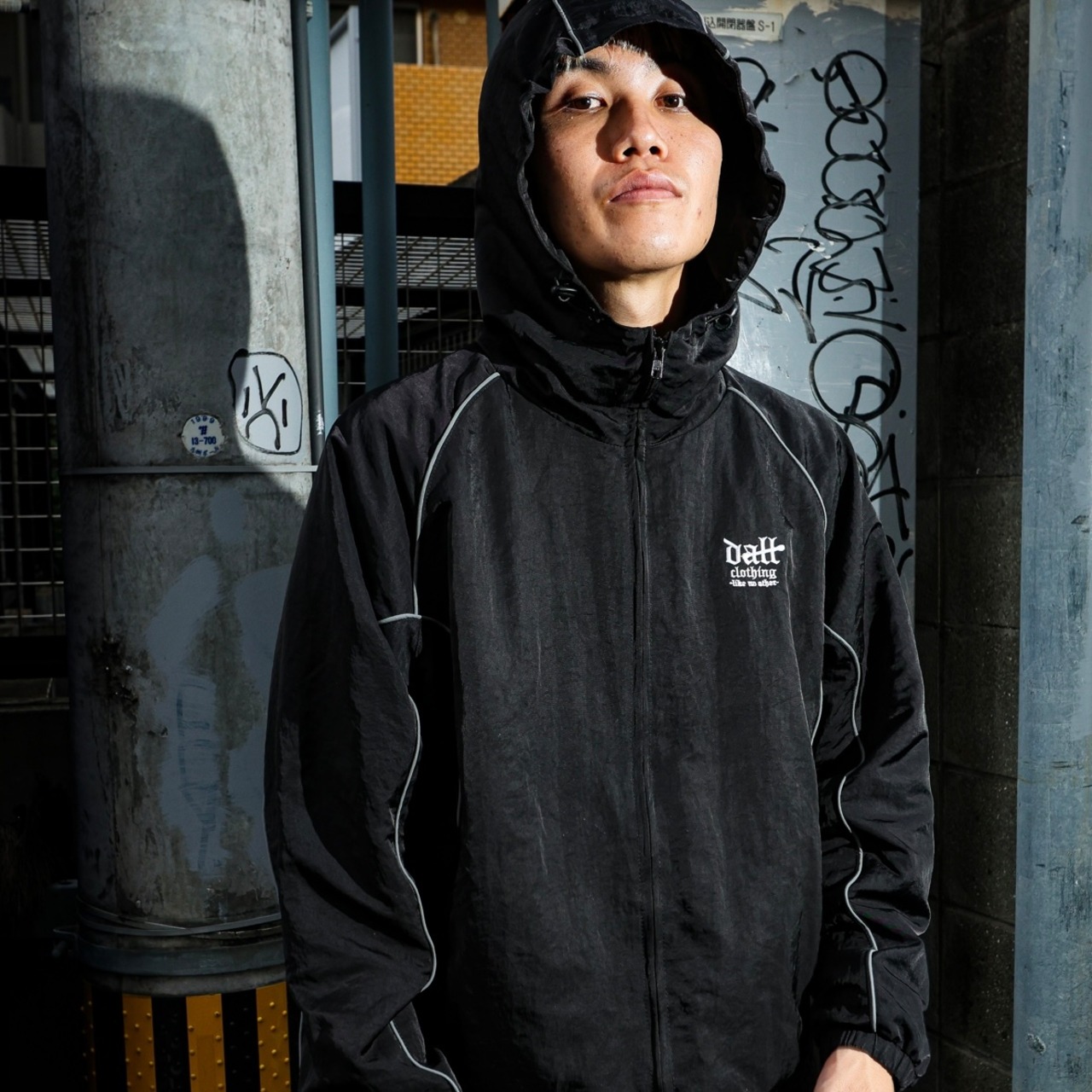 OG SMALL LOGO REFLECTIVE NYLON JACKET