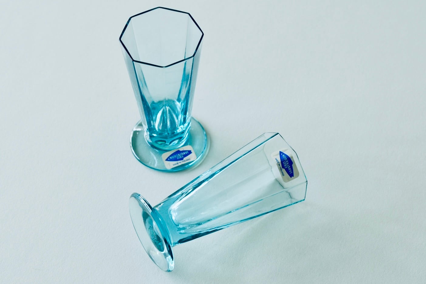 Nuutajarvi Octagonal Glass（Kerttu Nurminen) | Pyöritä