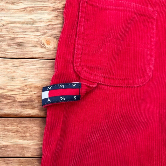 【KIDS】Tommy Hilfiger corduroy overall size:3T
