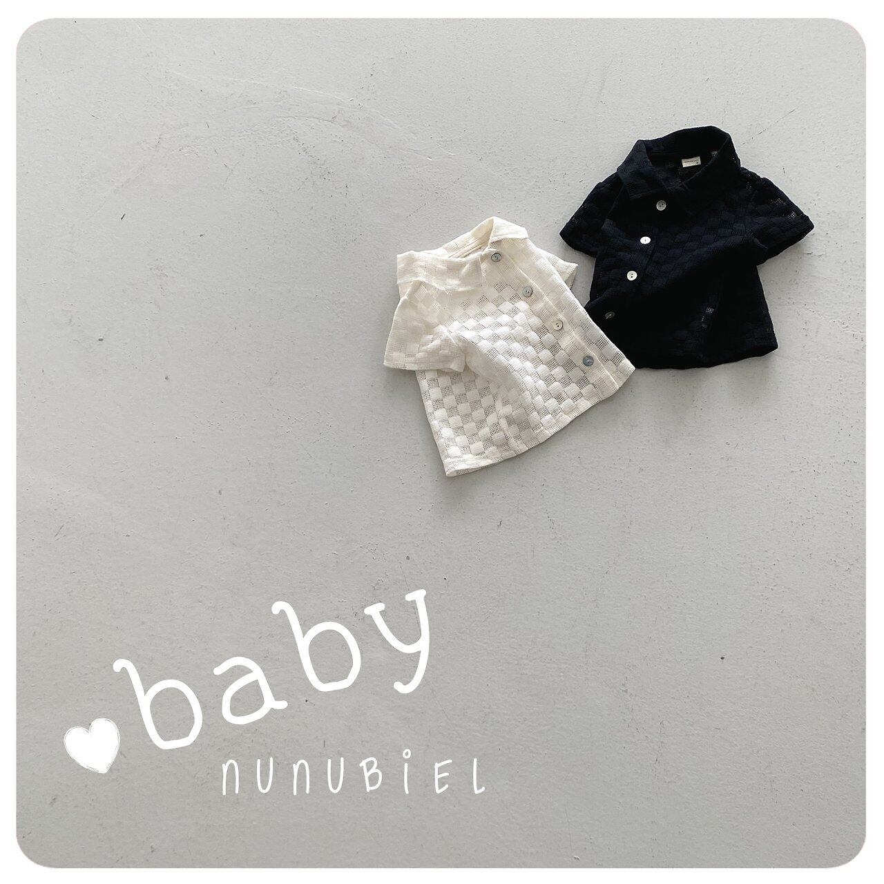〘予約〙nunubiel / bebe quadrangle shirts