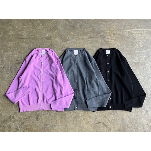 gicipi(ジチピ) 『GRANATA』Cotton Crew Neck Cardigan