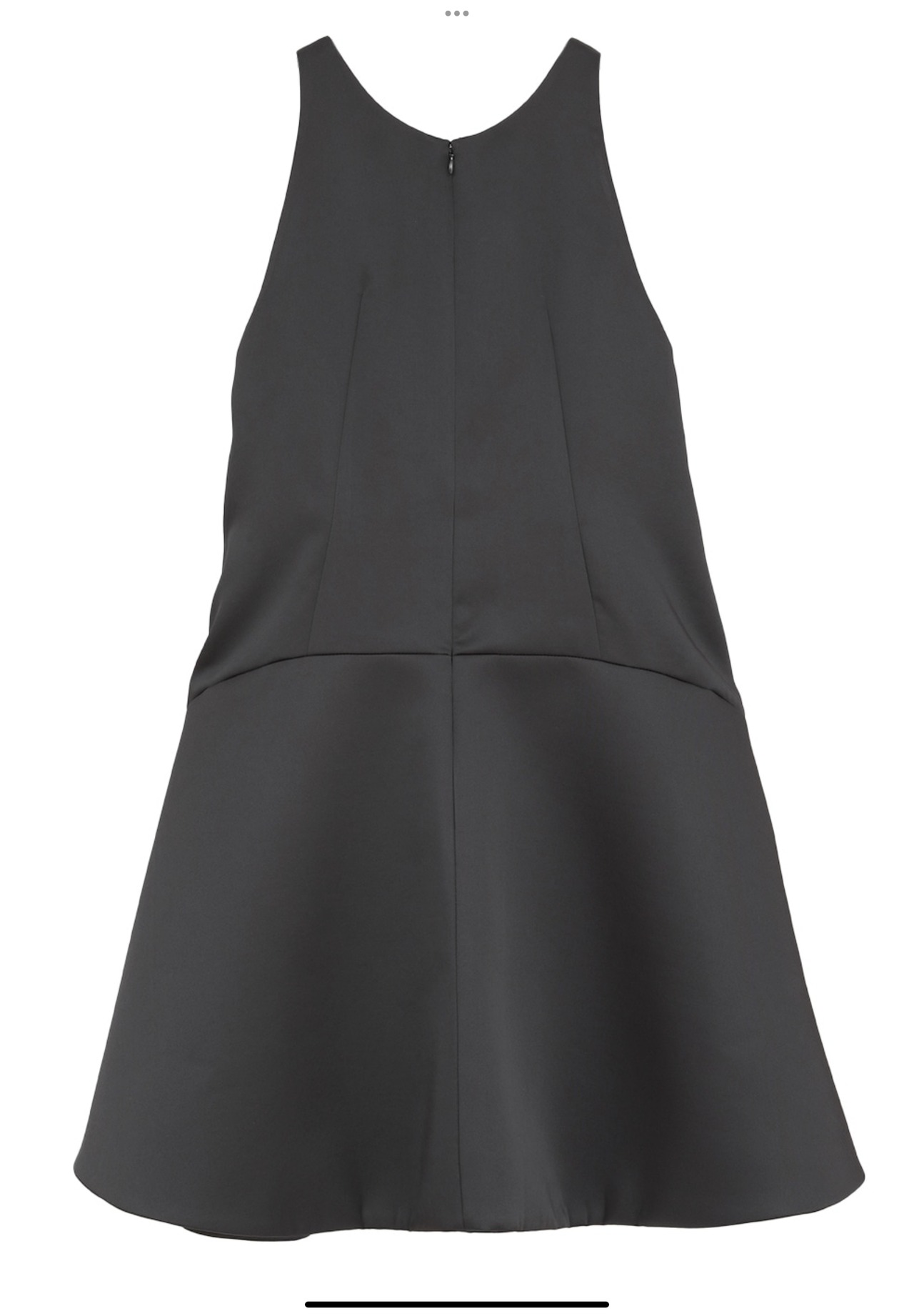 CLANE BONDED JUMPER SKIRT BLACK