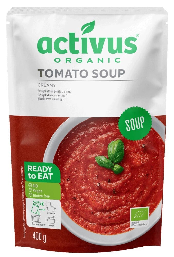 activus　オーガニックトマトスープ 400g