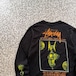 STUSSY / Mask Design ls T-shirt size M