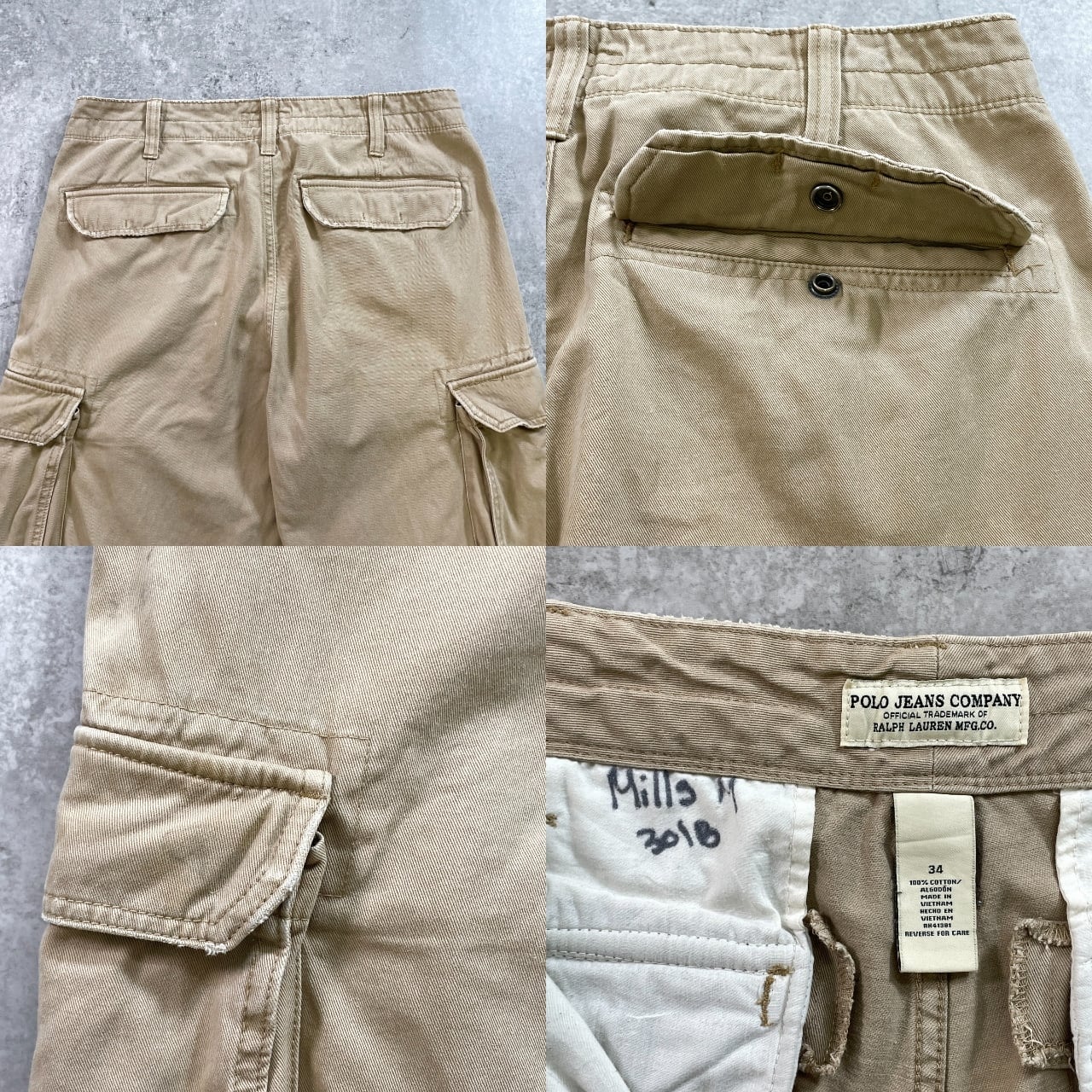 POLO JEANS CO Ralph Lauren ポロジーンズ ラルフローレン カーゴ