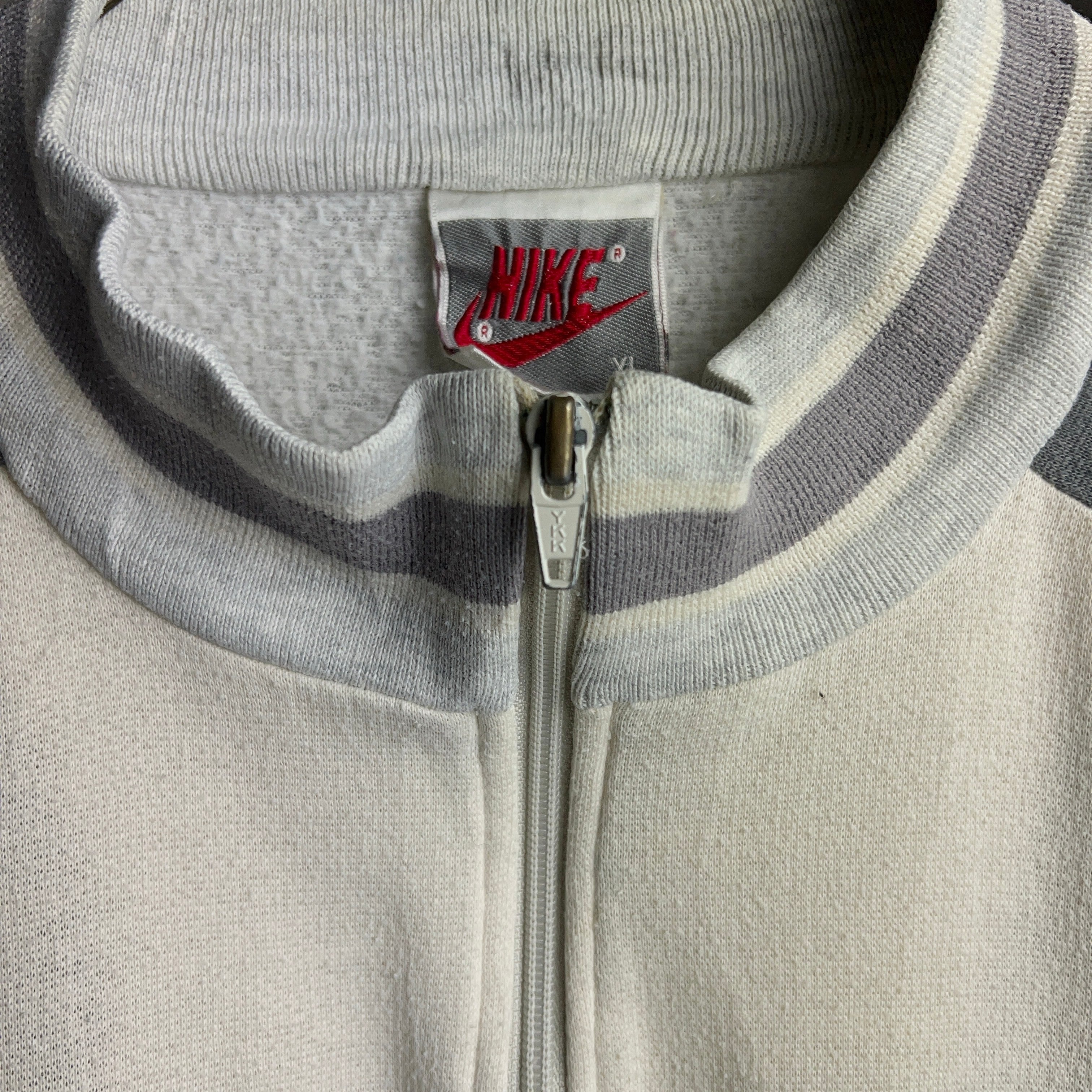 90's NIKE Track Jacket SIZE XL 90年代 ナイキ トラックジャケット スウェット ジャージ  銀タグ【1000A942】【送料無料】