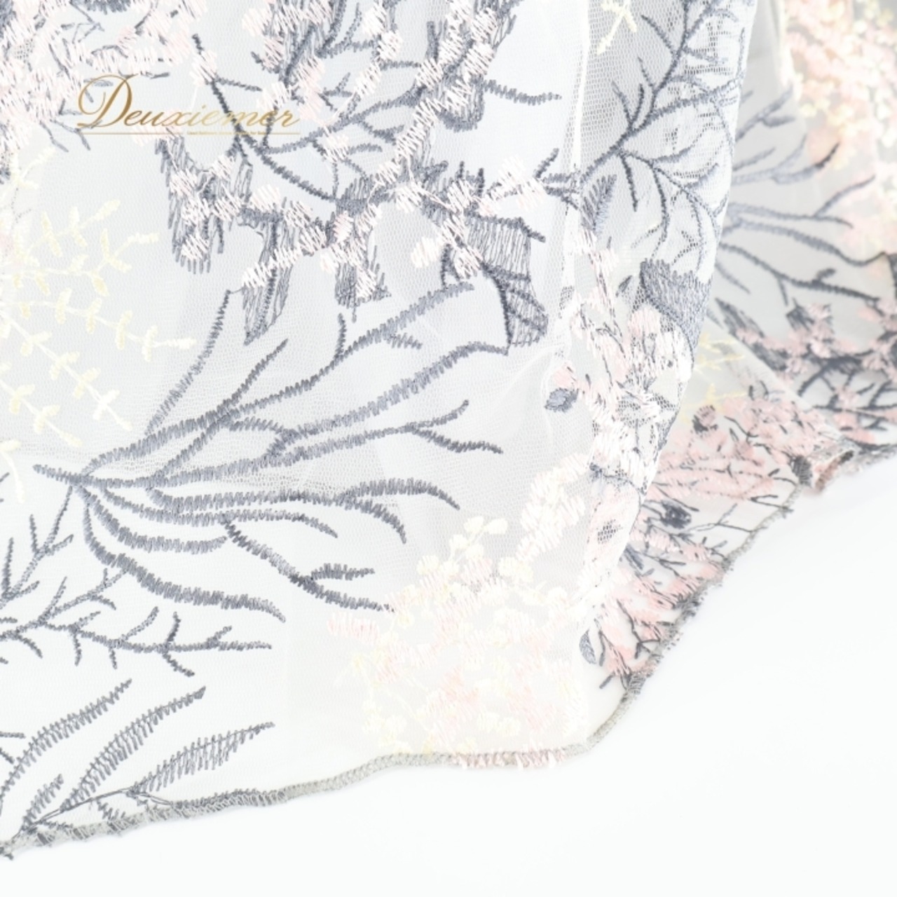 パーティドレス ワンピース ドレス グレイ系 シルバー系 Da Vistosa ドニャヴィストーサ 発表会 演奏会 パーティ 舞台 ラメ スパンコール フリル ダンス かわいい おしゃれ エレガント ウエディング クラシック スタイリッシュ