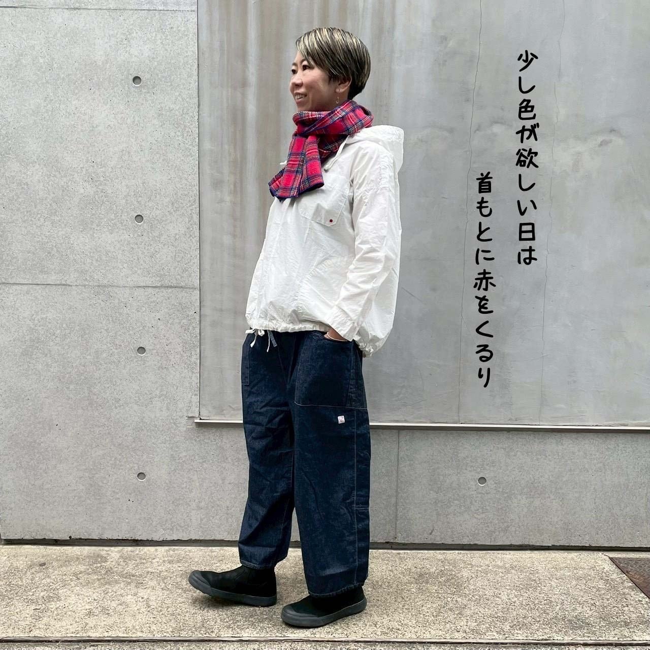 フードデッキシャツ HAYATE CCBY AFTER HOURS WEAR / 白シャツ 61S66