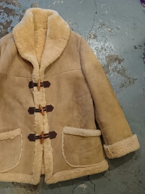 80s "COSTPRICE SHEEPSKIN CO.PTY.LTD" MOUTON JACKET