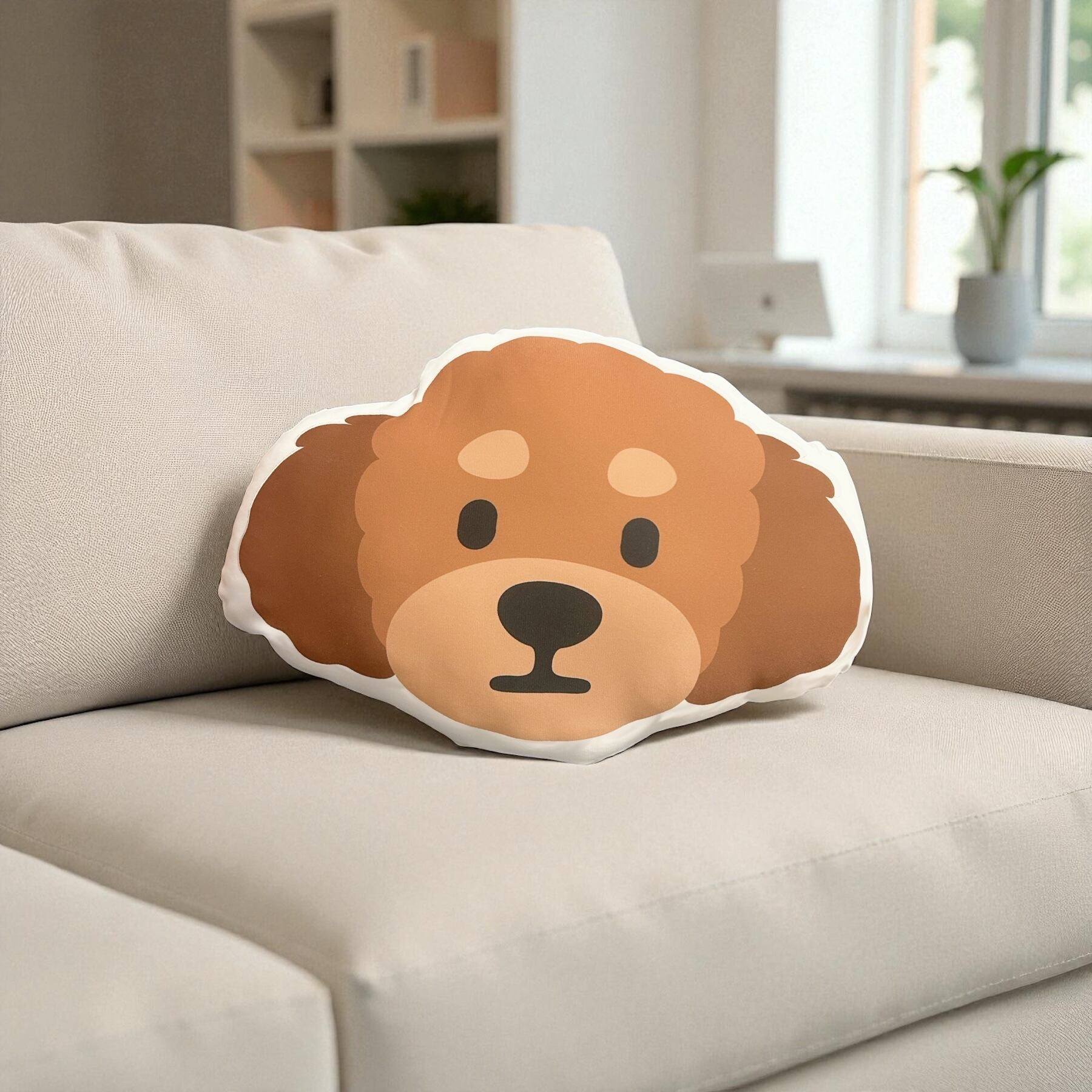 MY POP DOG 型取りクッション