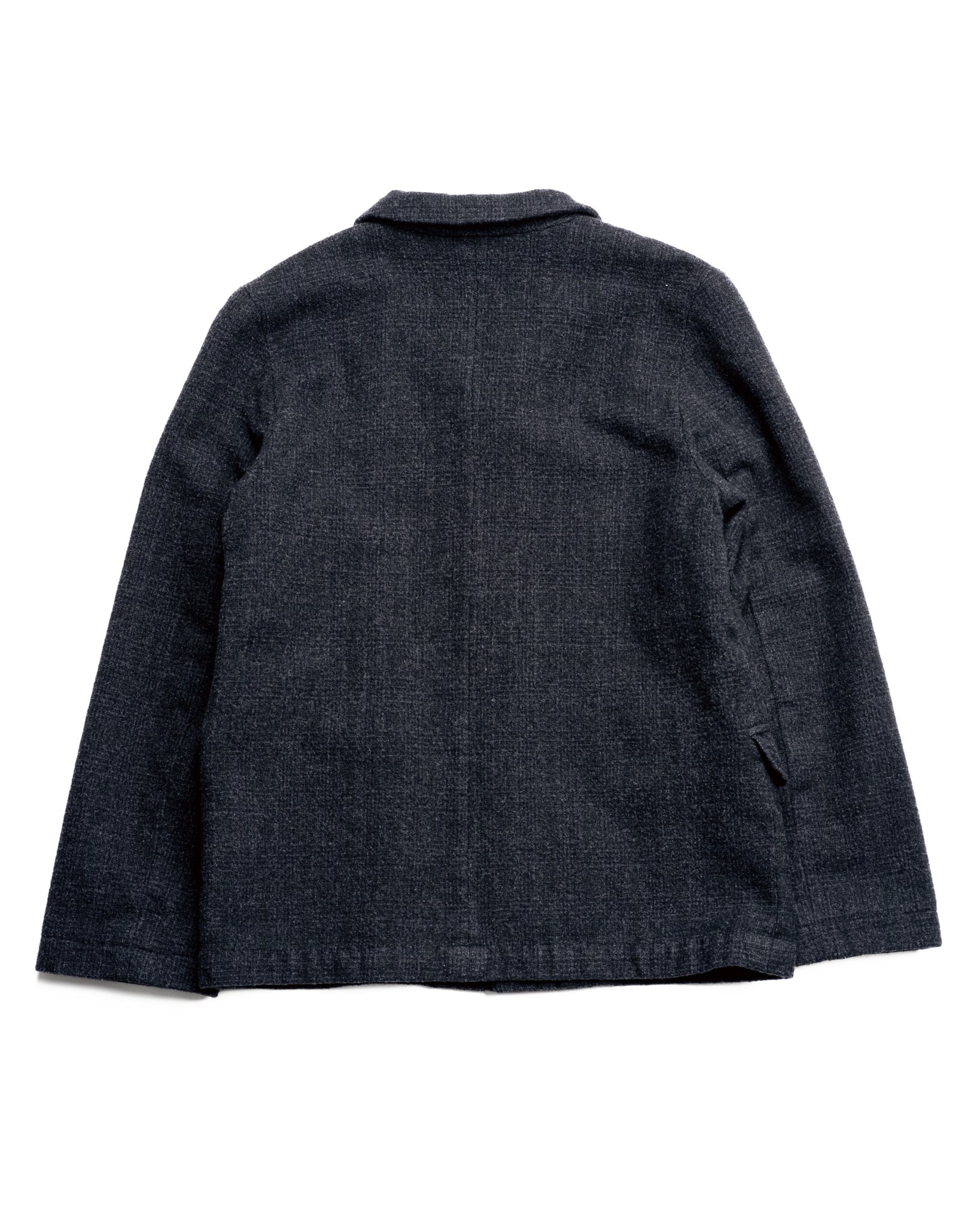 90's] SHIRIN GUILD Stand Collar Wool 3B Jacket Designed by Shirin