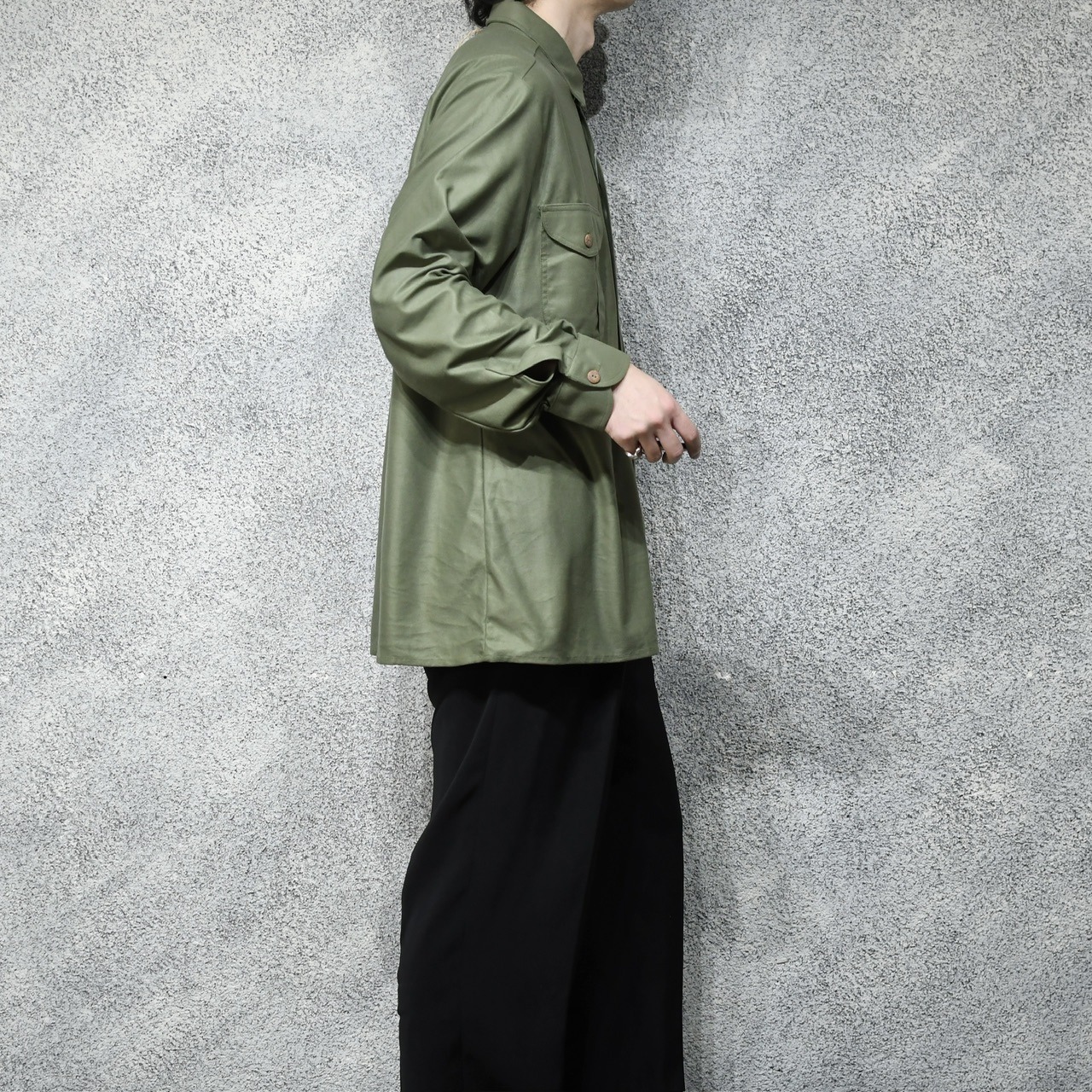 dead stock TRABALDO fleece shirt