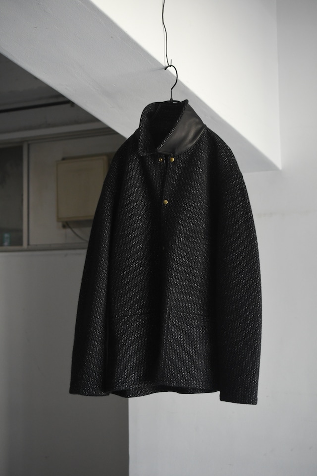 A.PRESSE / Cashmere Beach Cloth Jacket (Navy)