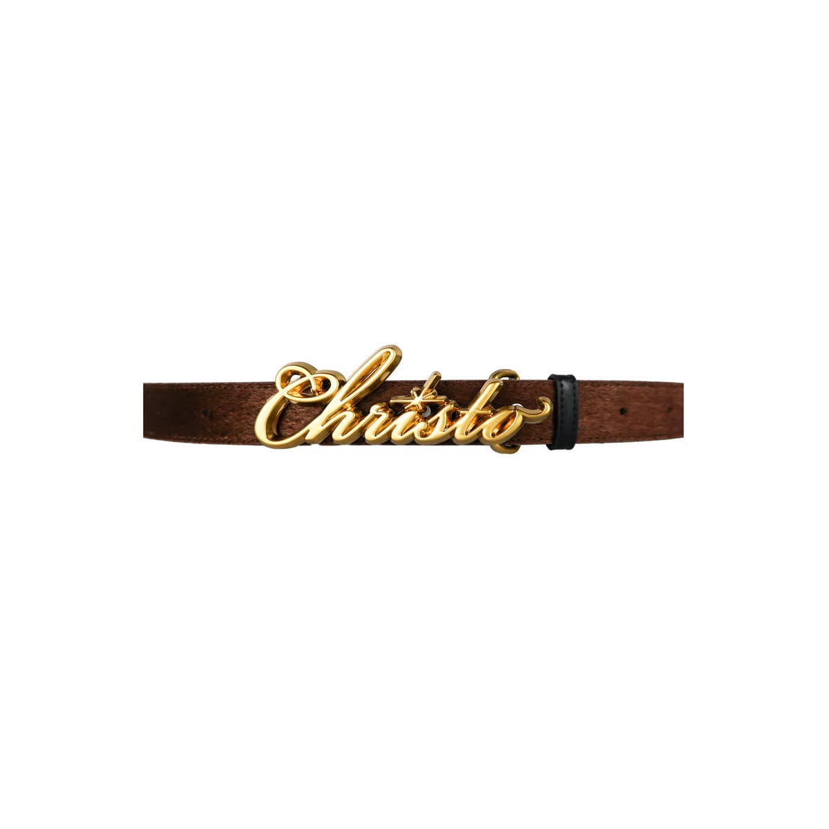 FAITH BY LUIS / BROWN FUR CHRISTO BELT | HOLICK