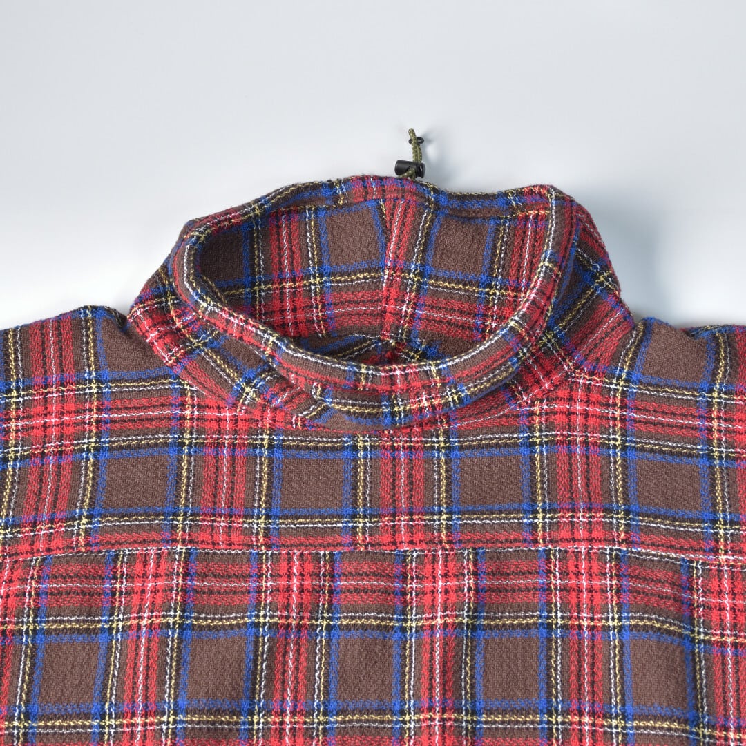 快晴堂 カイセイドウ ガールズタータンチェック・アルピーノスタンドヤッケ・ココアタータン【送料無料】