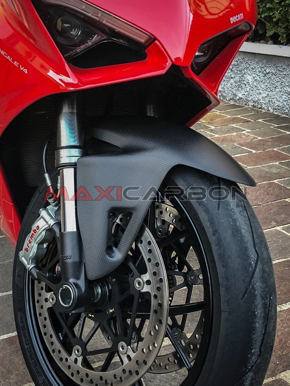 Ducati V4/V2 Panigale/Streetfighter フロントフェンダー ドライ